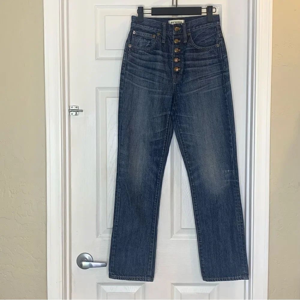 Rivet & Thread High Rise Jeans Size 24 - Picture 3 of 9